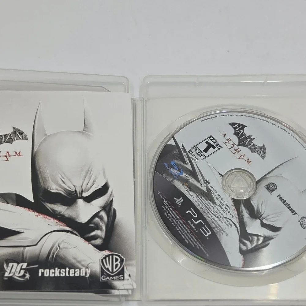 Batman Arkham City PS3 PlayStation 3 2011 Game Complete w/ Manual CIB